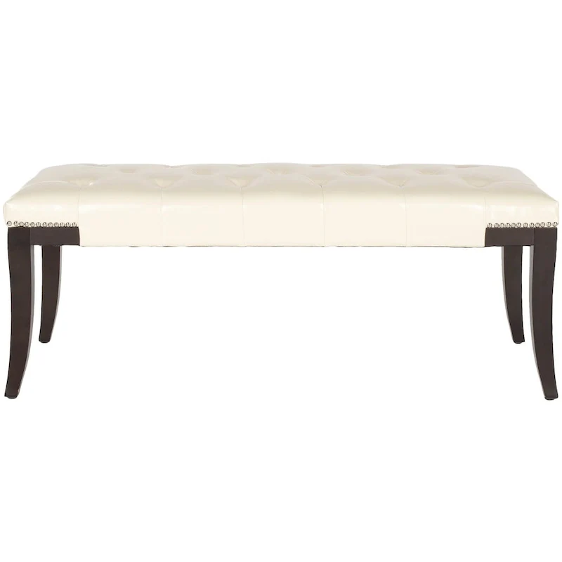 Tufted Nailhead Bench 48