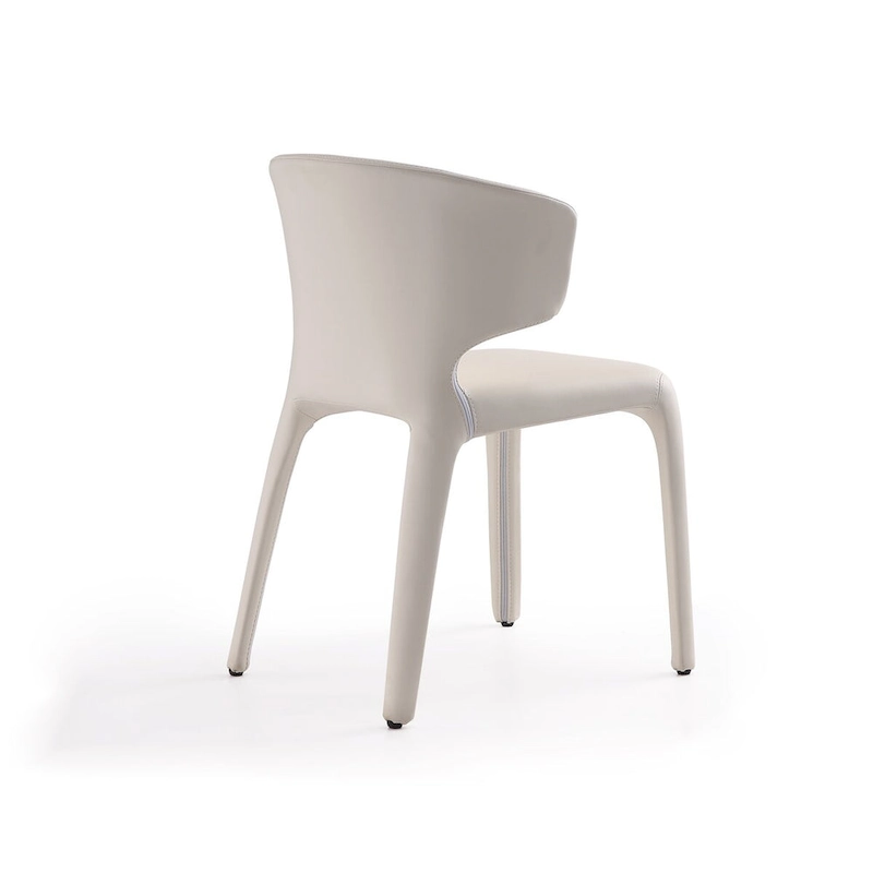 Carson Carrington Idloken Leather Upholstered Dining Chair - N/A