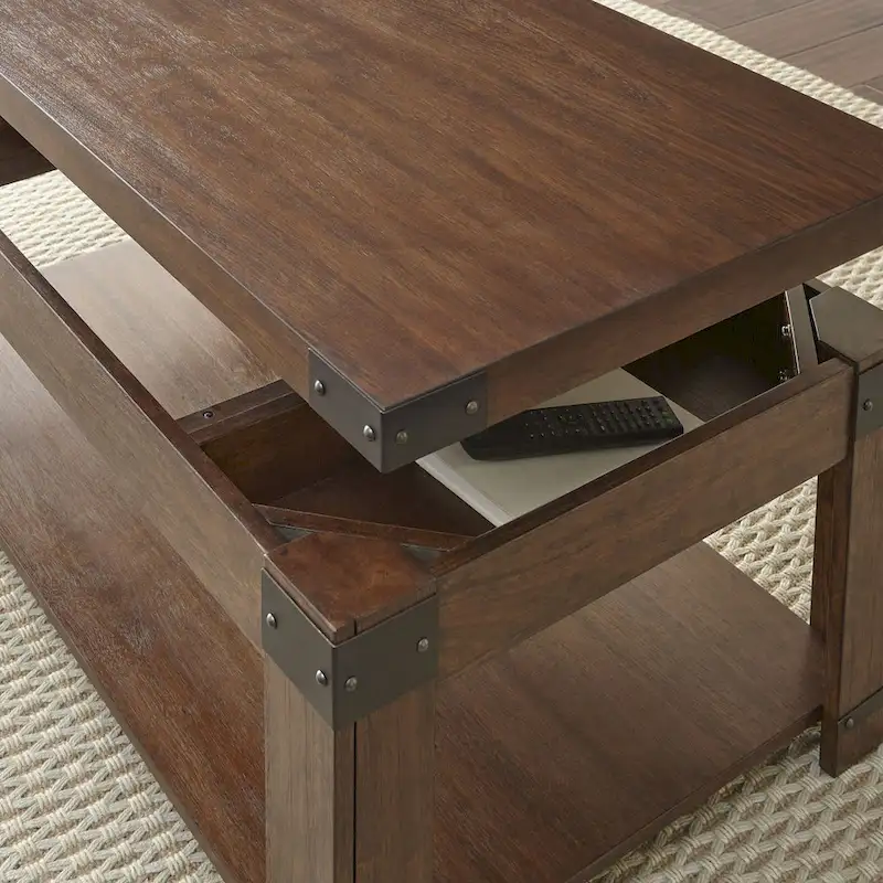 Steve Silver Aldridge 48-Inch Rectangle Lift Top Coffee Table