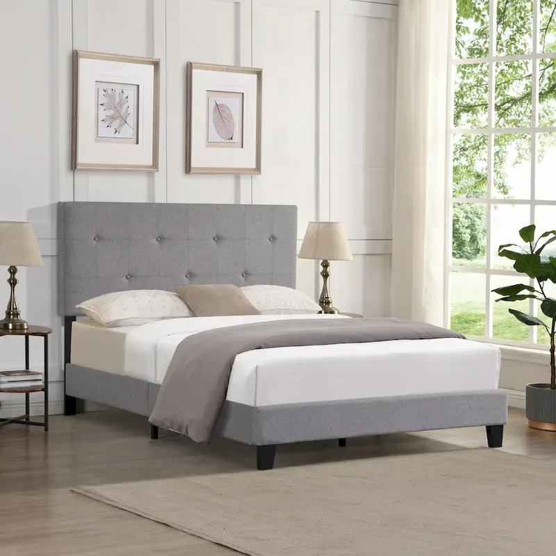 Upholstered Platform Bed Frame