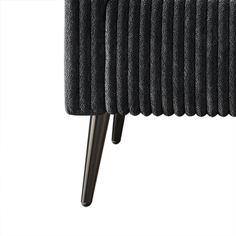 CraftPorch Corduroy Modern and Glamorous Velvet Upholstered Sofa