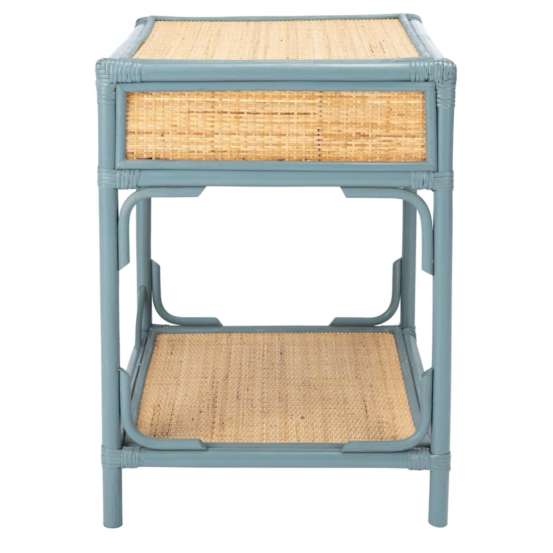 Coastal 1-Drawer 1-Shelf Nightstand