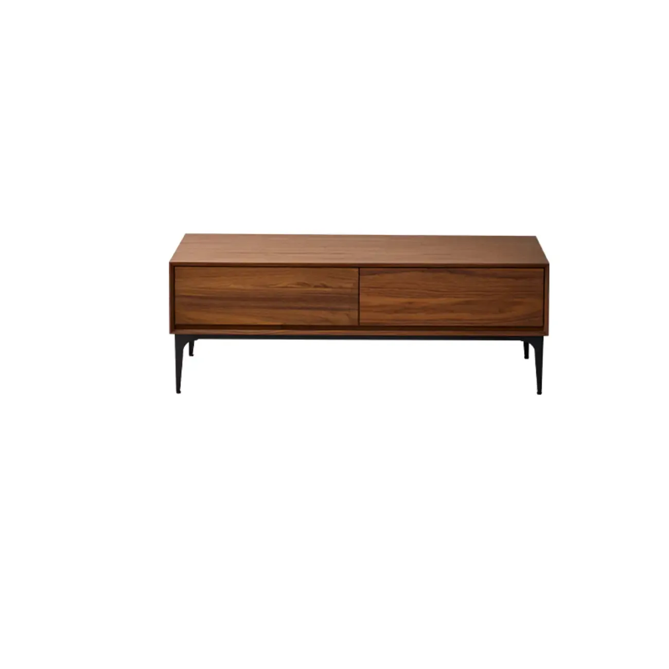 Large Rectangular Waterproof Brown 4-Drawer Wood Coffee Table