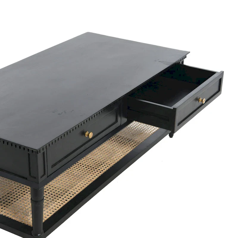 Acacia Wood Coffee Table