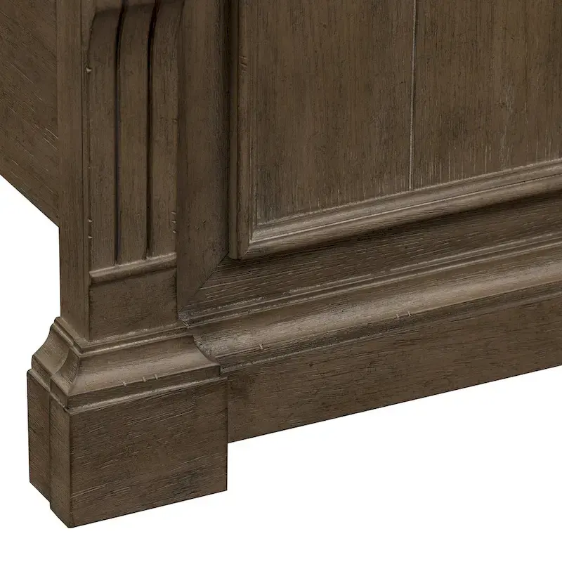 Town & Country Dusty Taupe Panel Bed