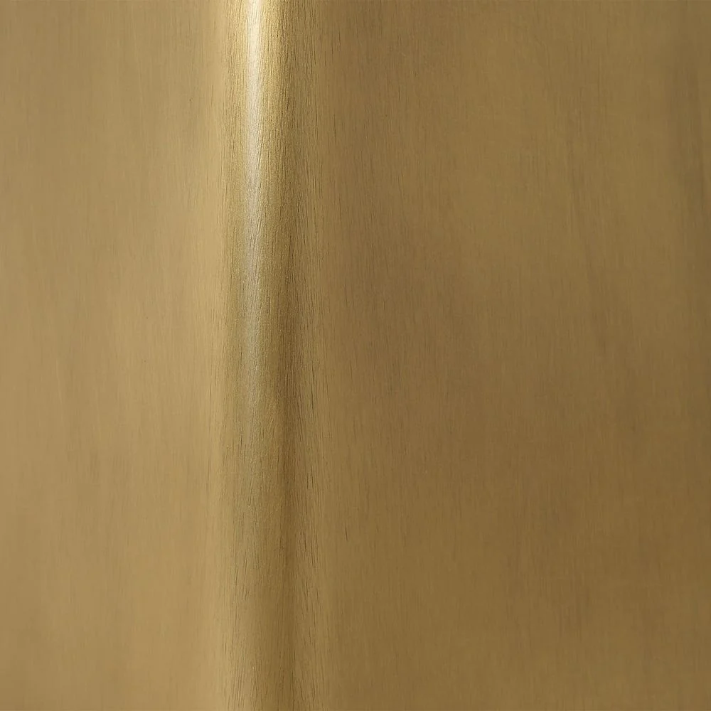 Equilateral Bistro Table - Arabescato/Brass, 2 CARTONS