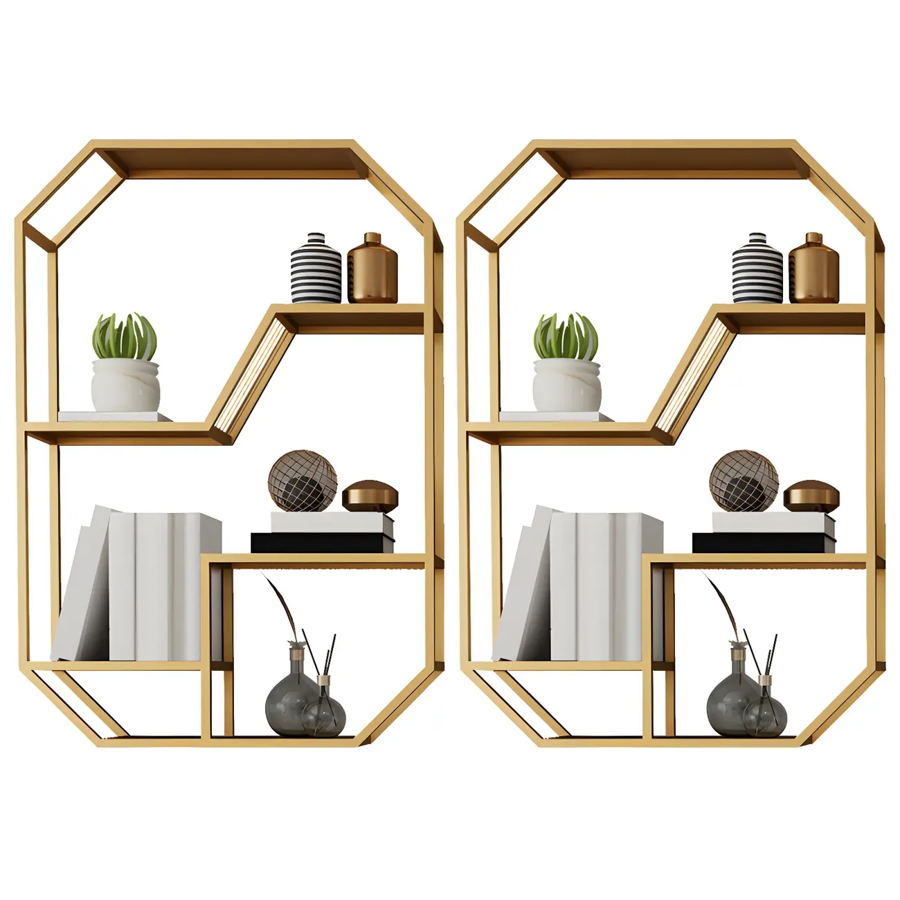 Simple Metal Black Wall-Mounted Wine Bottle Rack