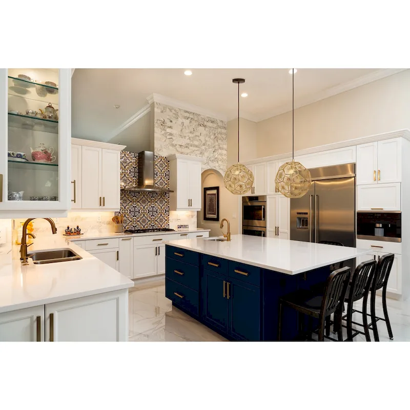 Skoura - 1-Light Pendant - Structured Black Finish - Geometric Shaped Brass Shade