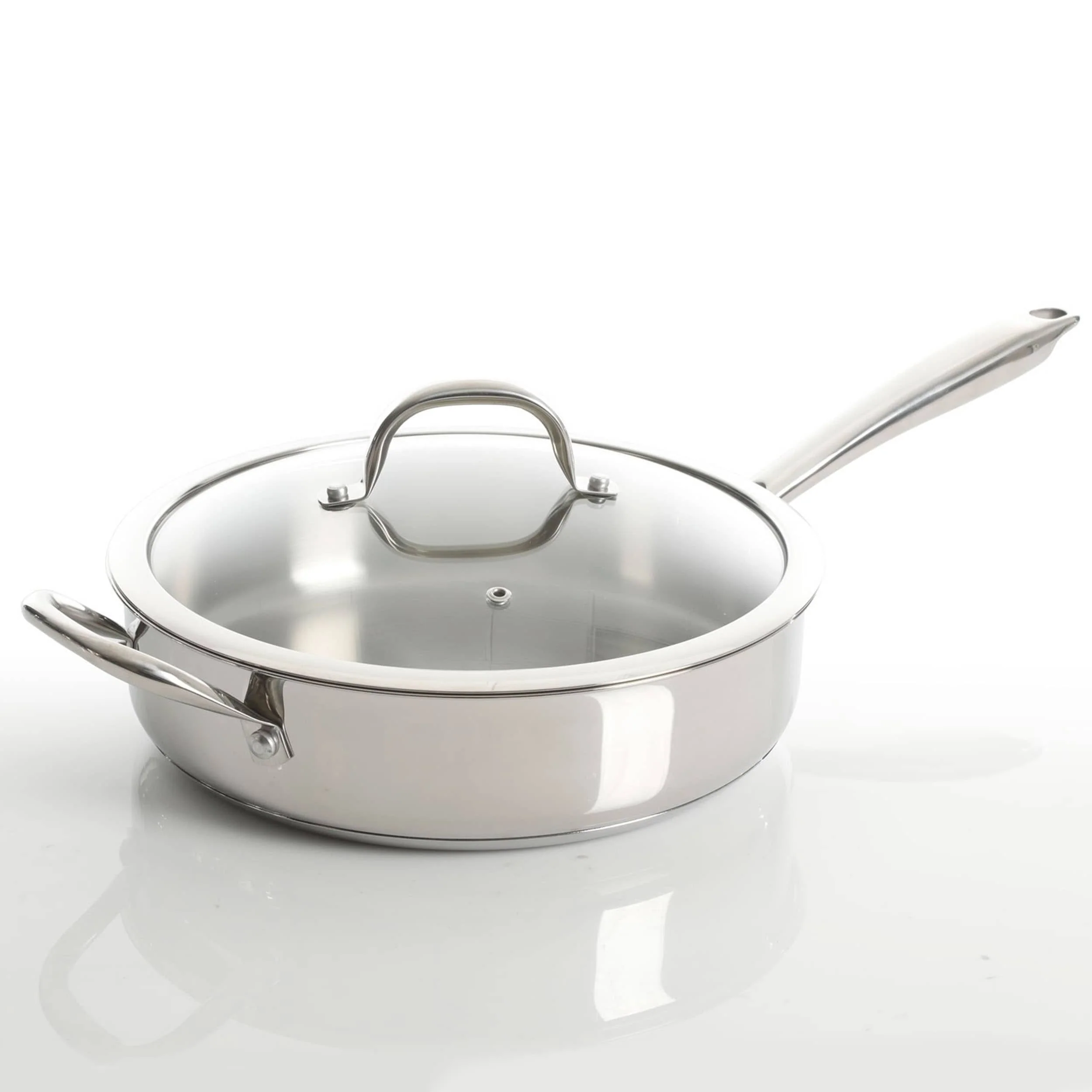 Heavy Duty Stainless Steel Cookware 10 Piece Set