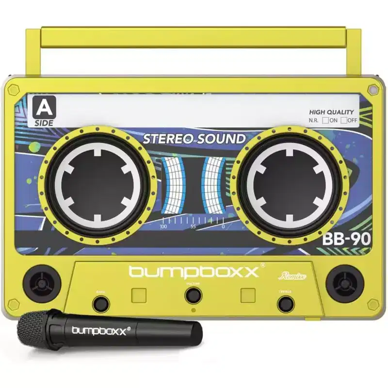 Refurbished: Bumpboxx Remix Bluetooth Speaker - Yellow - Manufacturer Refurbished