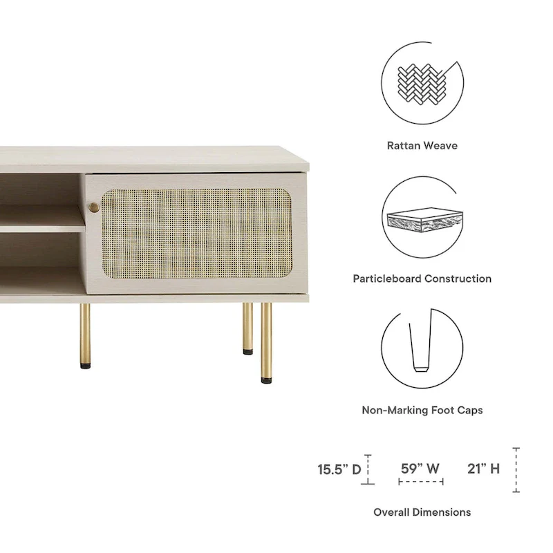 Cambria 60  TV Stand