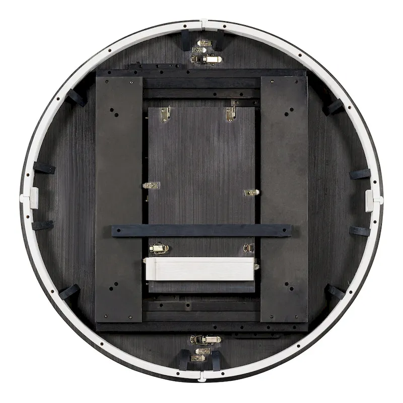 54 Farmhouse Oval Extendable Dining Table - N/A