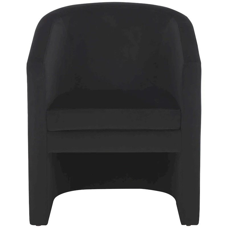 SAFAVIEH Theodosia Barrel Back Accent Chair (Fully Assembled) - W24 x D24 x H30 - 24Wx24Dx30H