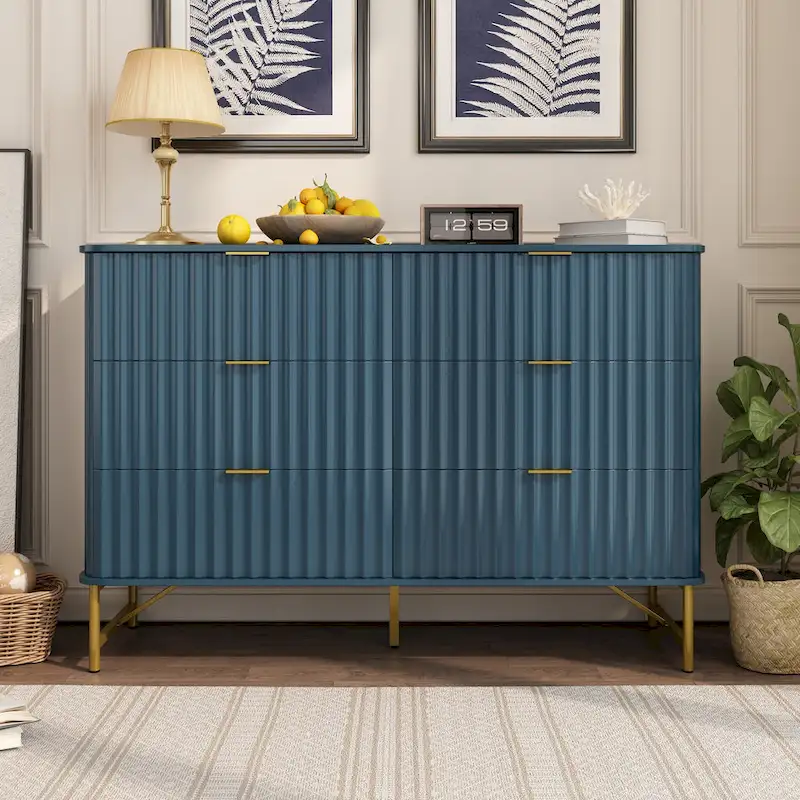 Clihome Modern MDF 6 - Drawer Accent Chest