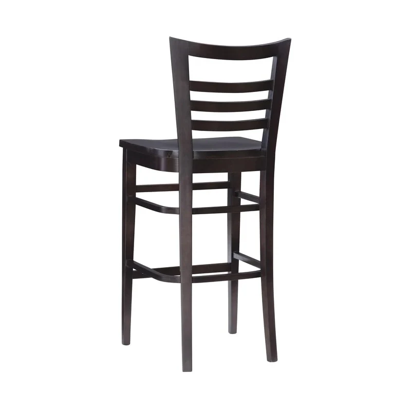 Heathcliff Rustic Solid Wood Barstool (Set of 2)