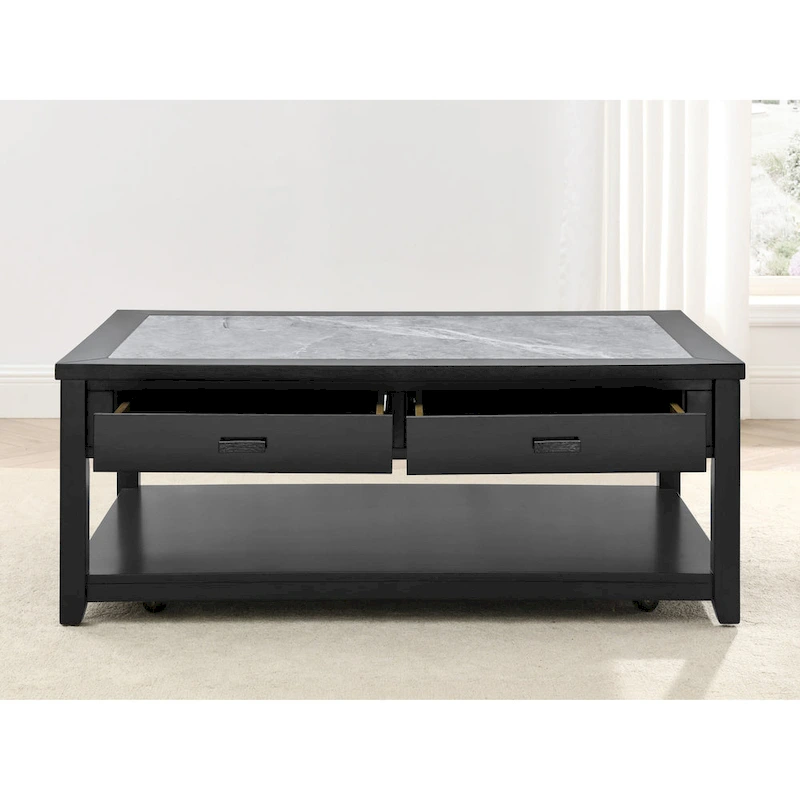 Steve Silver Gladstone Coffee Table with Casters