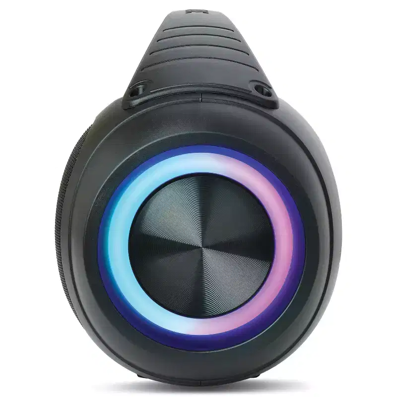 Dolphin Audio LX-220 Portable 30-Watt-Continous-Power Bluetooth Waterproof Boom Box with Lights