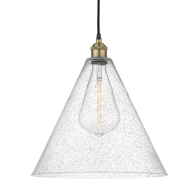 Innovations Lighting 616-1P-18-16 Edison Cone Pendant Edison Cone 16