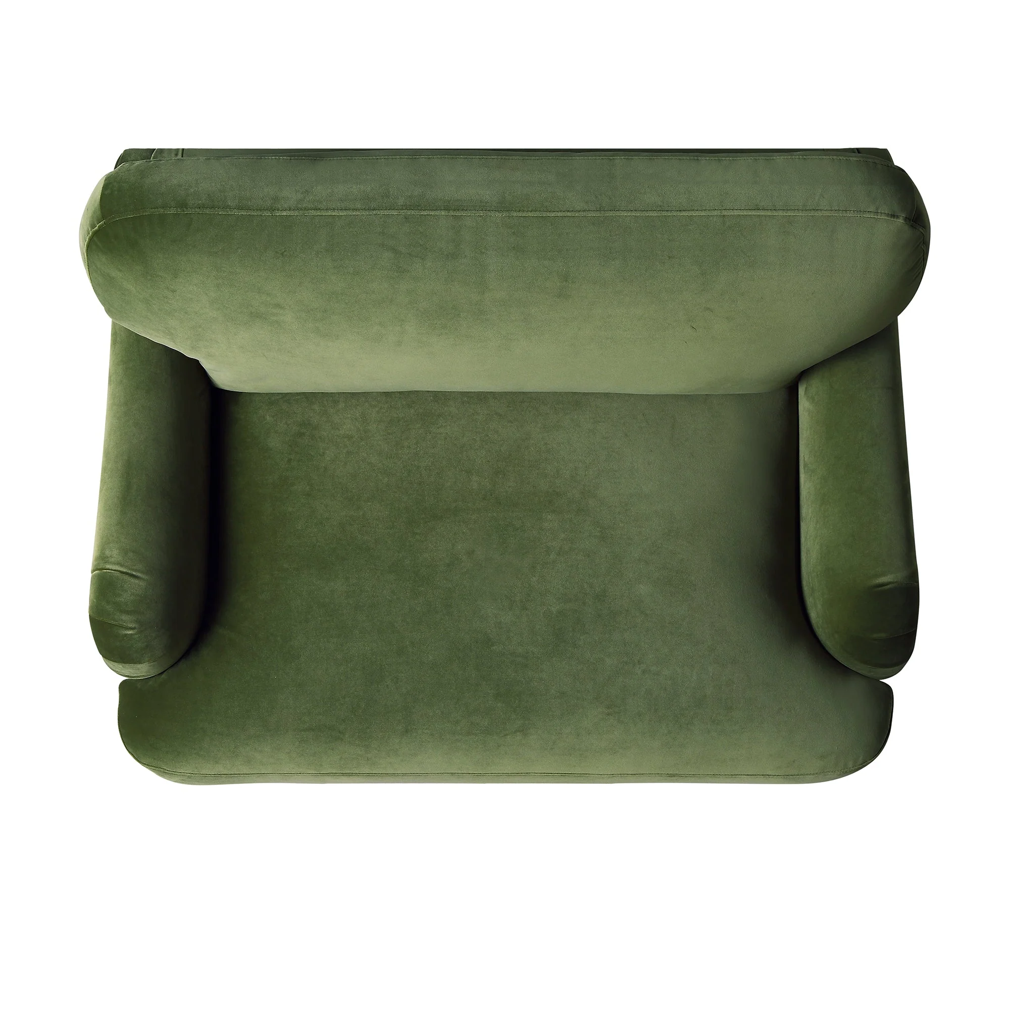 Fern Green Velvet Sofa, Loveseat