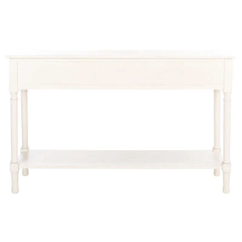 SAFAVIEH Jeanie 3-Drawer Bottom Shelf Console Table - 47.3  W x 13  L x 29.5  H - 47Wx13Dx30H