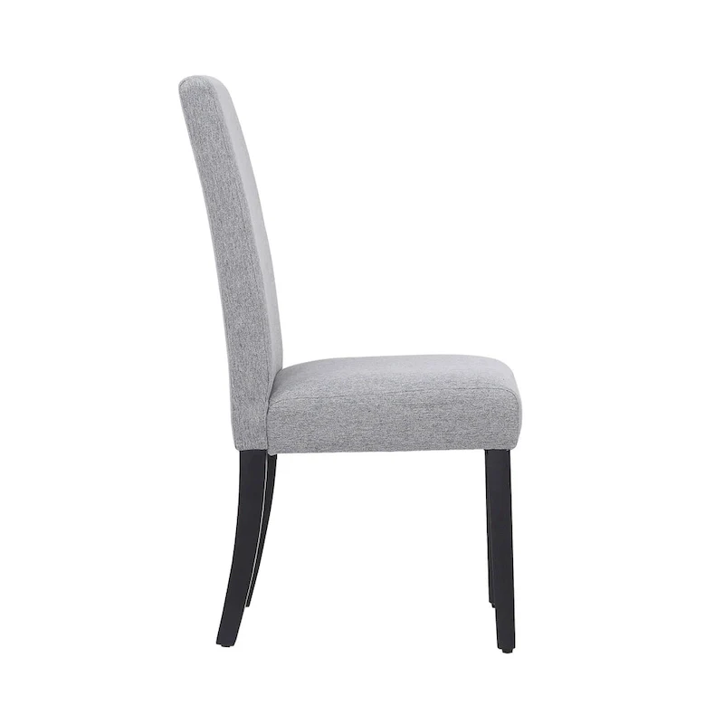 Grandview Upholstered Linen Fabric Dining Chair (Set of 2)
