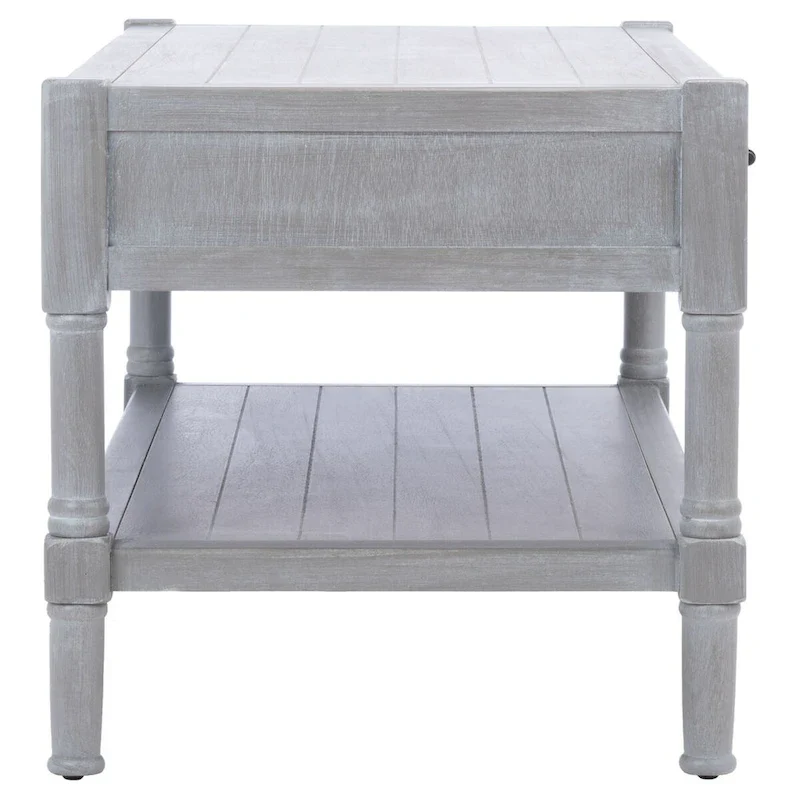 SAFAVIEH Alene 2-Drawer Bottom Shelf Coffee Table - 37.8 W x 19 L x 19 H - 38Wx19Dx19H