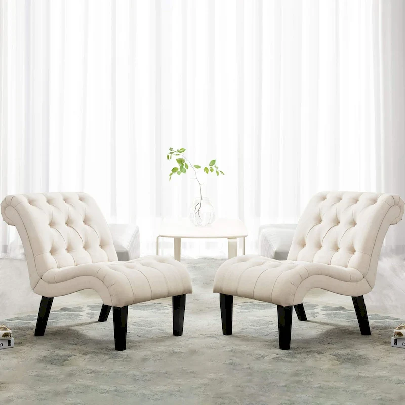 Accent Chairs Set of 2,Living Room Chairs