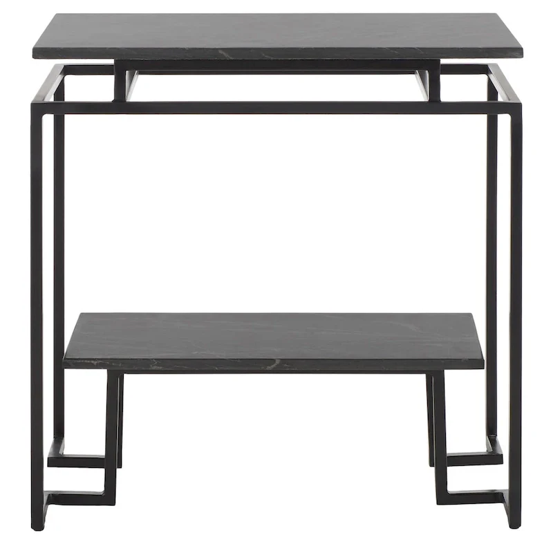 SAFAVIEH Malvina Single Shelf Rectangle Accent Table - 24 L x 14 D x 24 H - 24Wx14Dx24H