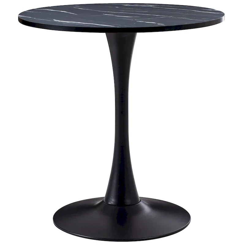28 Round Bistro Table with Pedestal Base - N/A