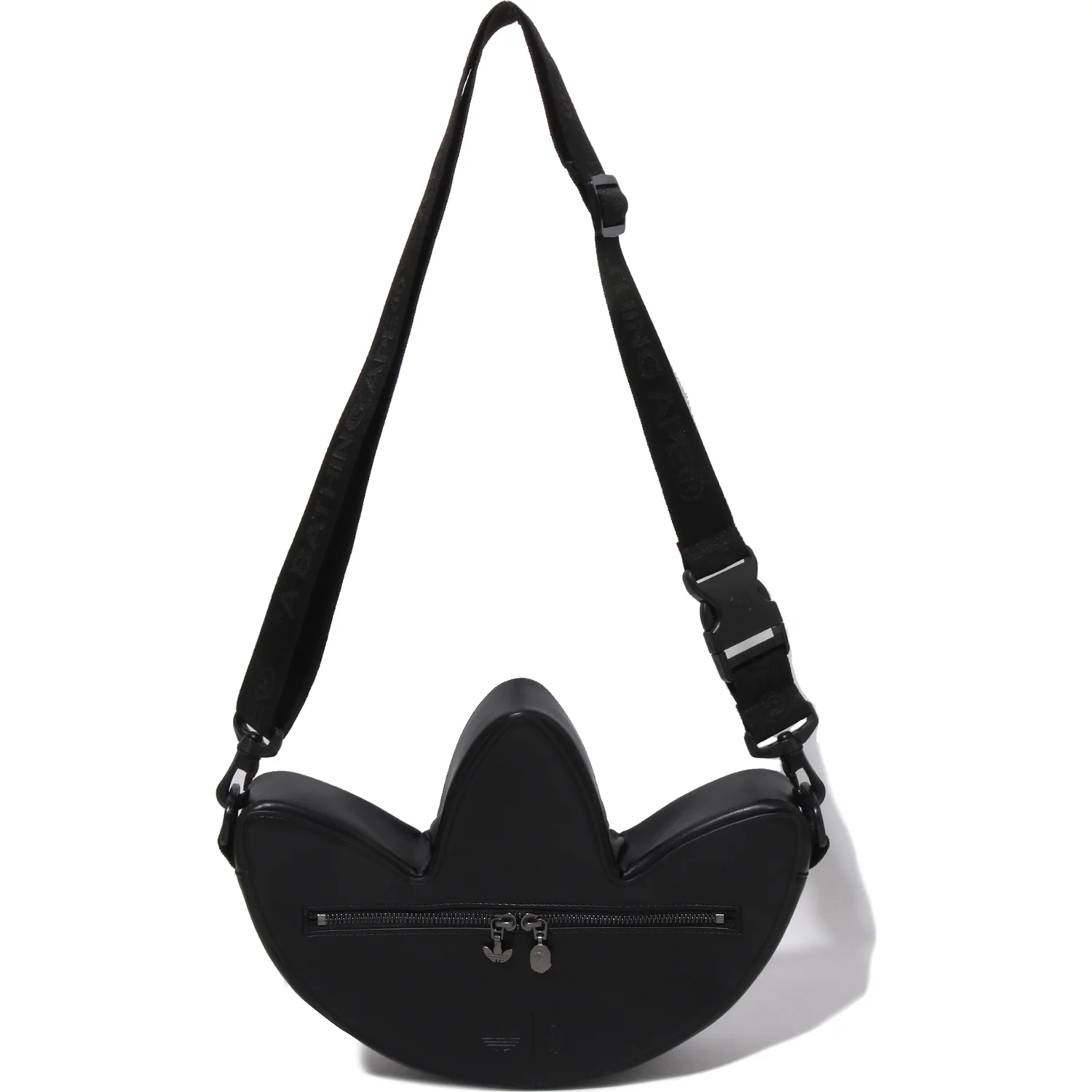 BAPE X ADIDAS CAMO TREFOIL SHOULDER BAG MENS