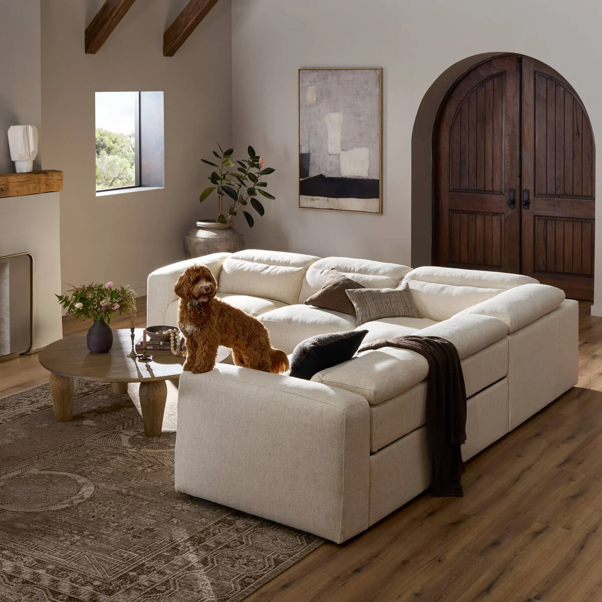 Radley Power Recliner 5-Piece Sectional.