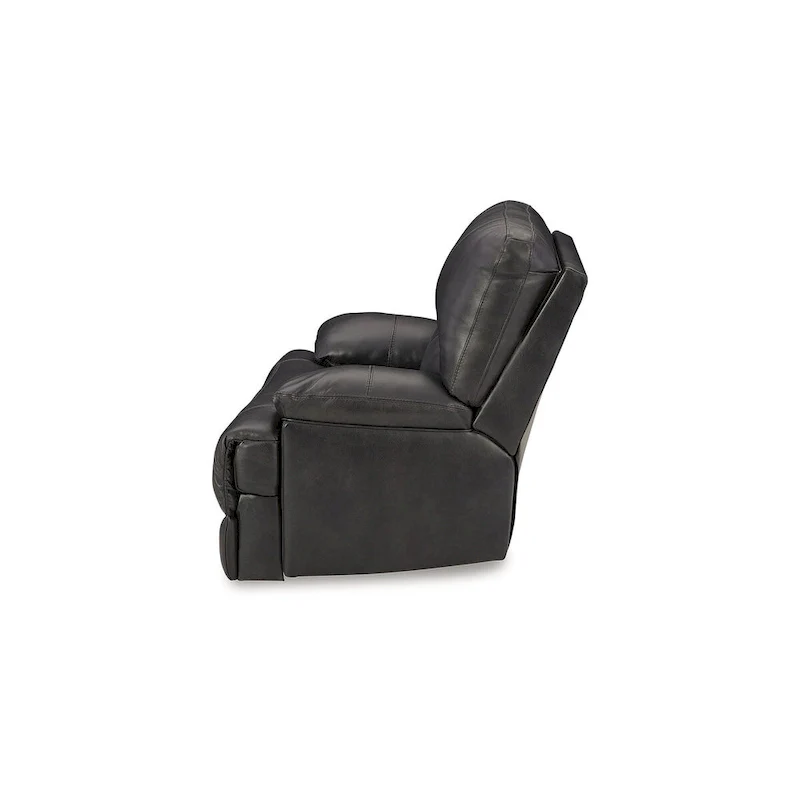Signature Design by Ashley Mountainous Black Power Recliner