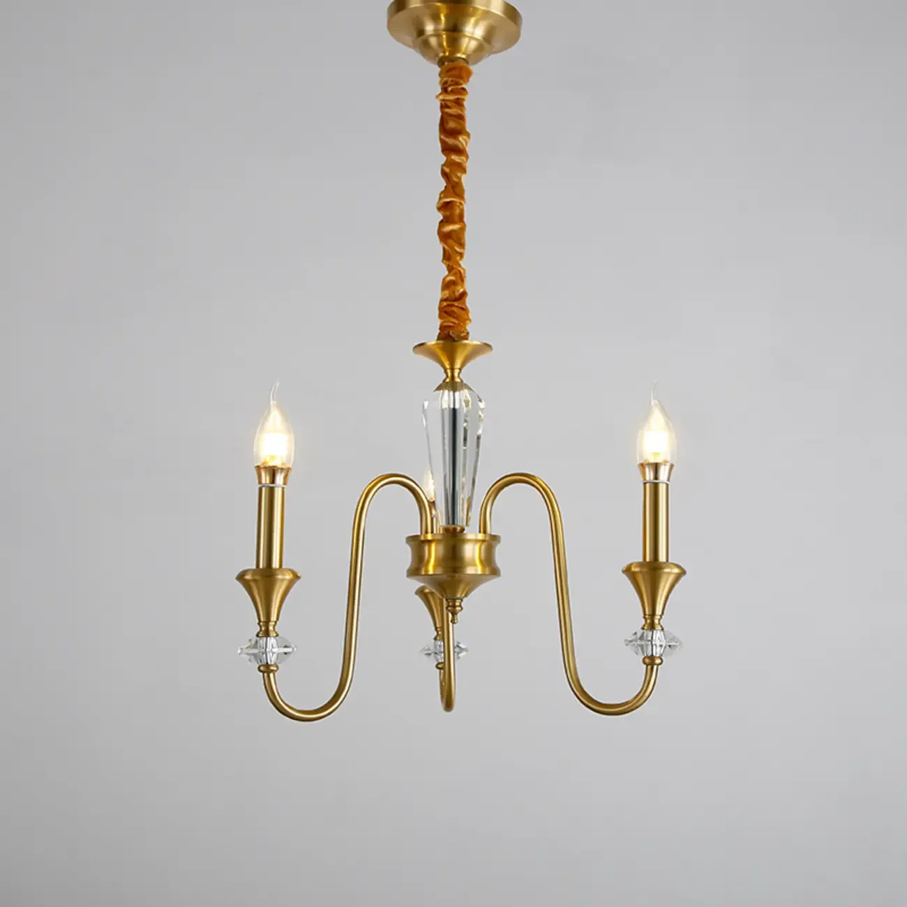 Industrial Black Glass Candelabra Chandelier in 3-10 Lights