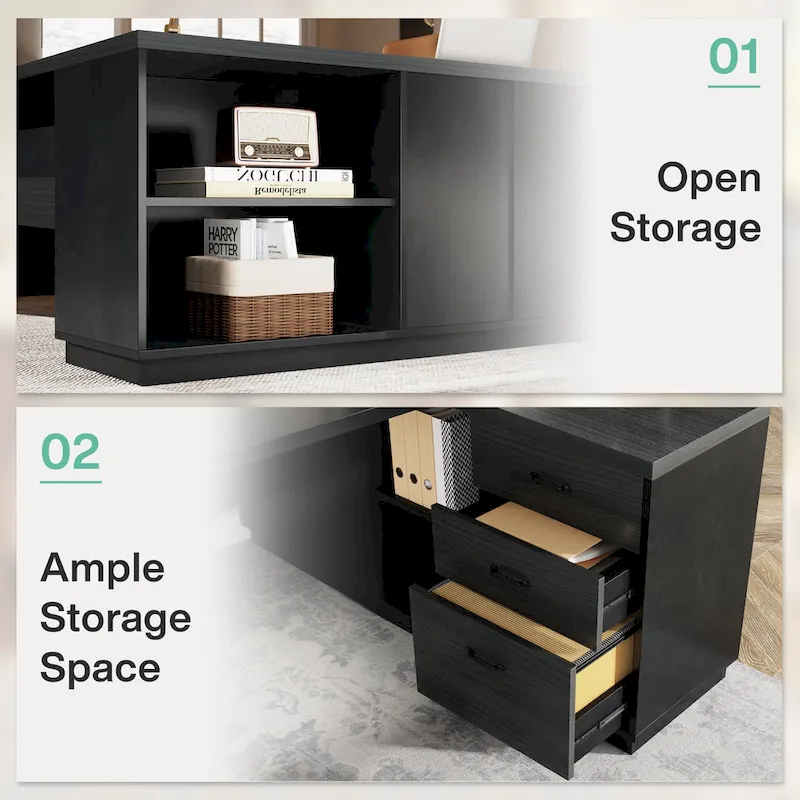 L-Shaped Computer Desk 78.7