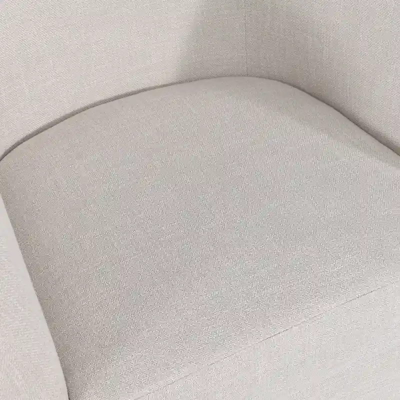 Modern 31 W Swivel Accent Chair Barrel Chair