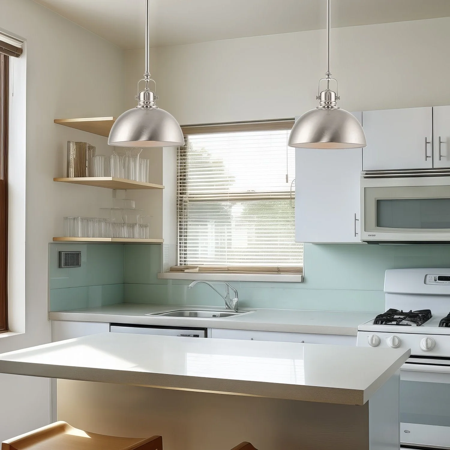 Belle 9 Contemporary Industrial Pendant Light