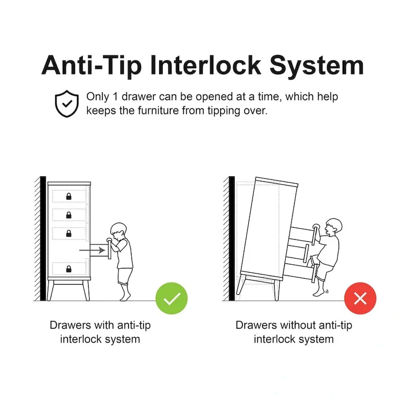 Beau Midcentury 6-Piece Walnut Low Profile Queen Bedroom Set