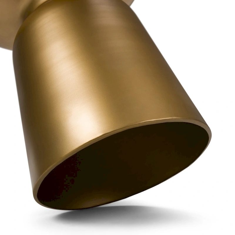 WYNDENHALL Layne Modern Industrial 16 inch Wide Metal Accent Side Table, Fully Assembled