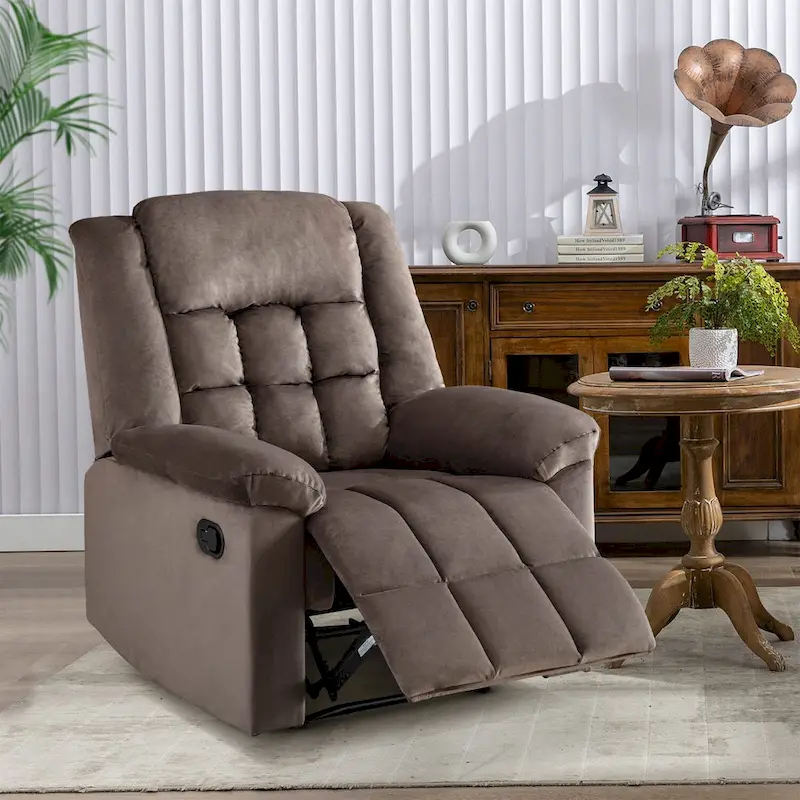Ebello Classic Soft Padded Manual Recliner