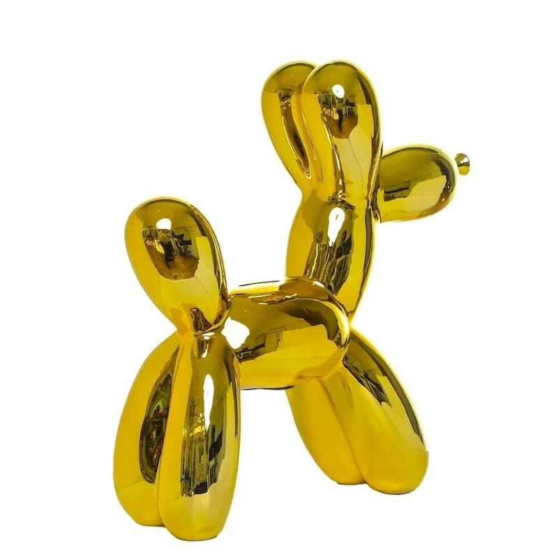 Interior Illusions Plus Yellow Ceramic Dog Piggy Bank - 12  tall