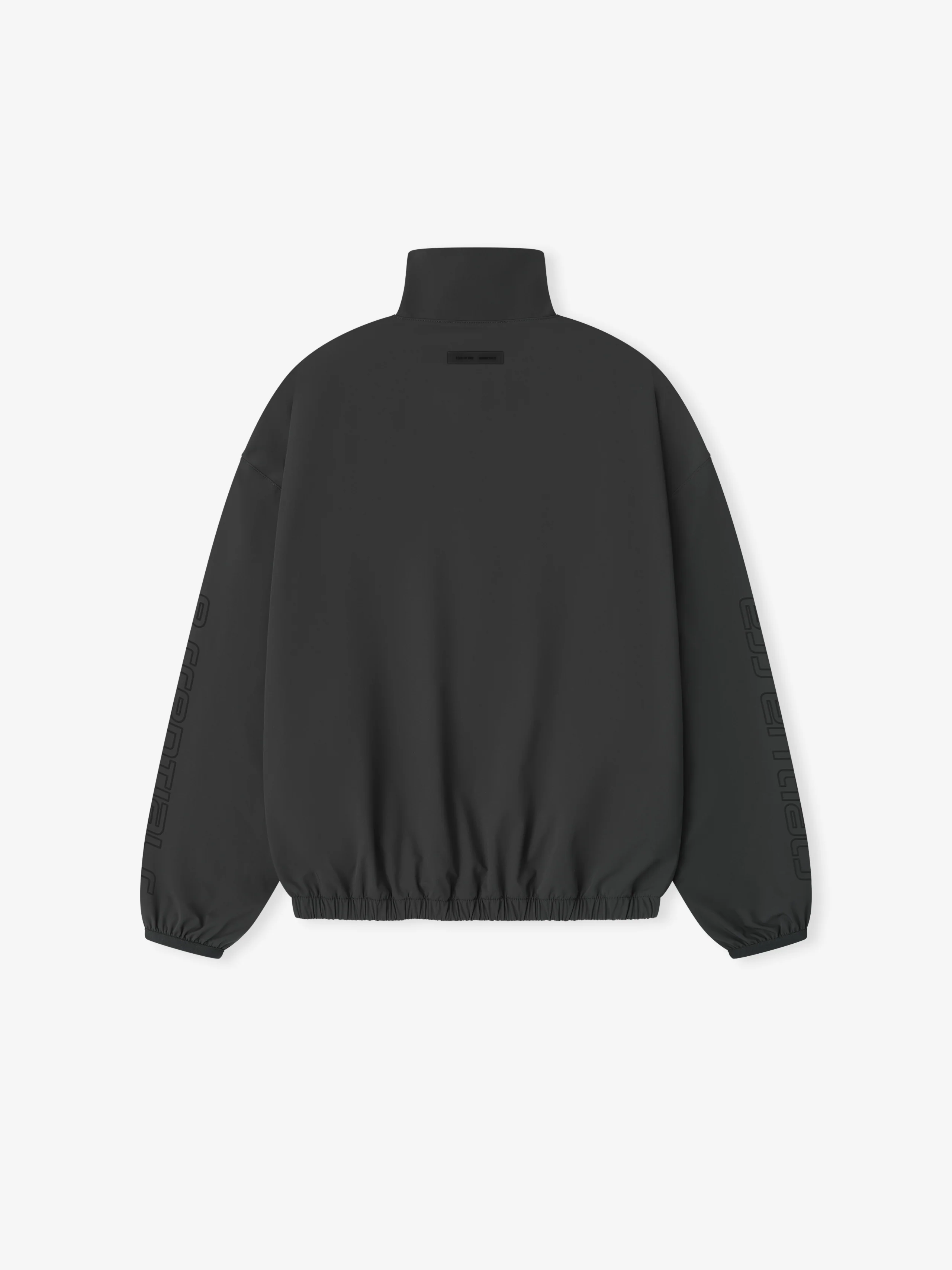 Womens Nylon Half Zip Track Jacket