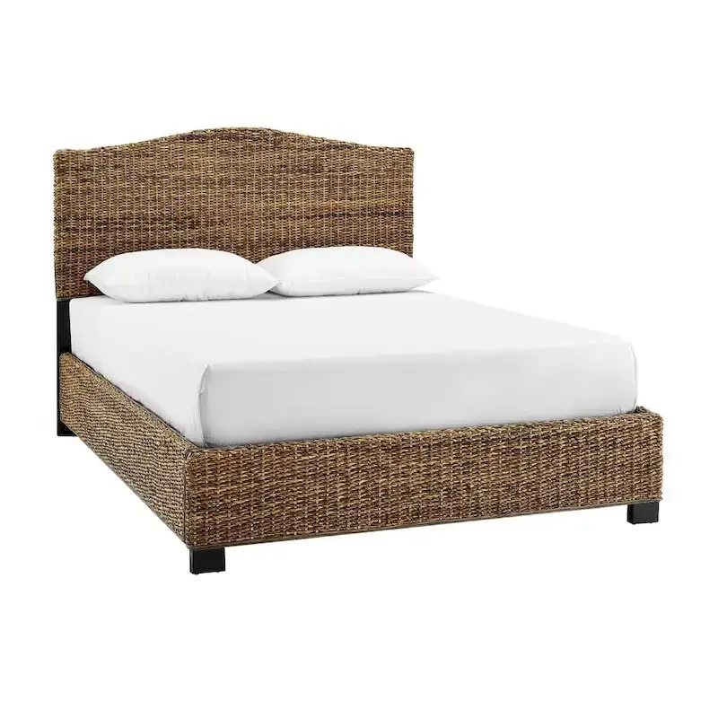 Queen Rattan Bed