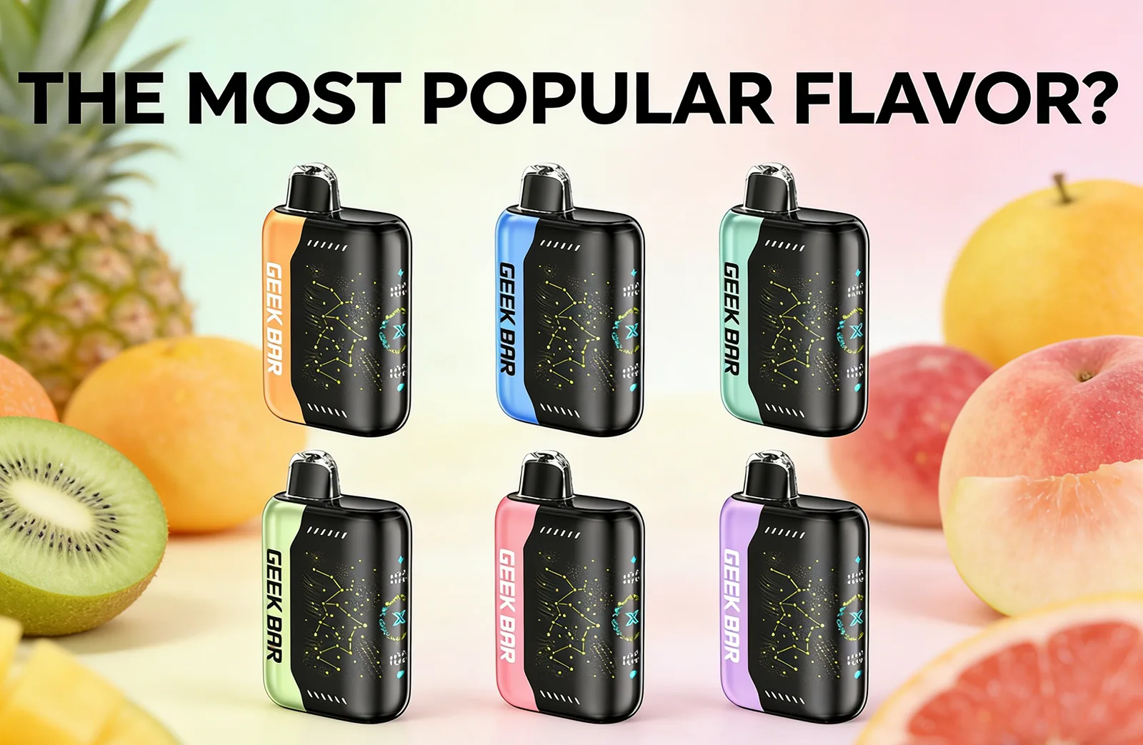 The Most Popular Geek Bar Pulse X 25K Flavor