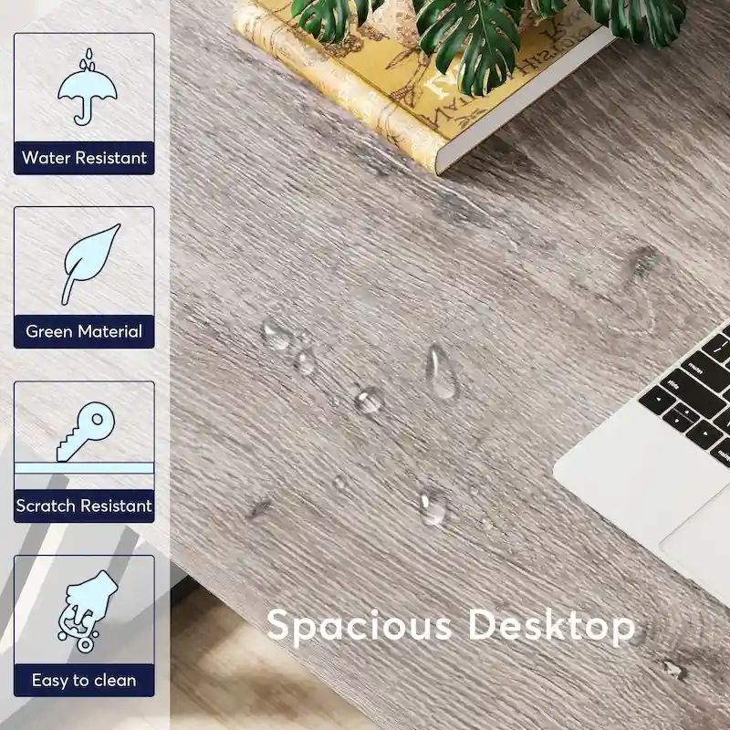 55 Heavy Duty Computer Desk, Office Desk