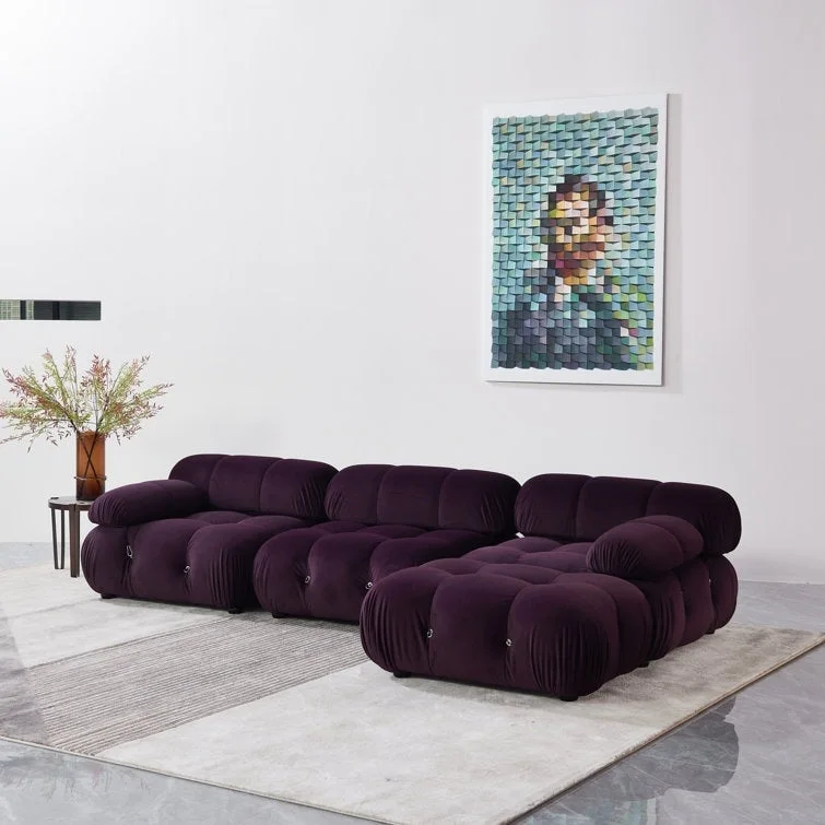 Daimion 4 Pieces Upholstered Sectional