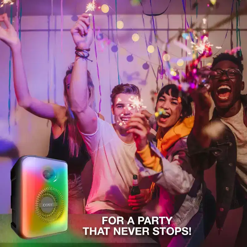 Coby True Wireless Party Speaker