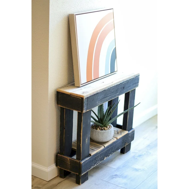 Luxe Accent Table (Black Combo)