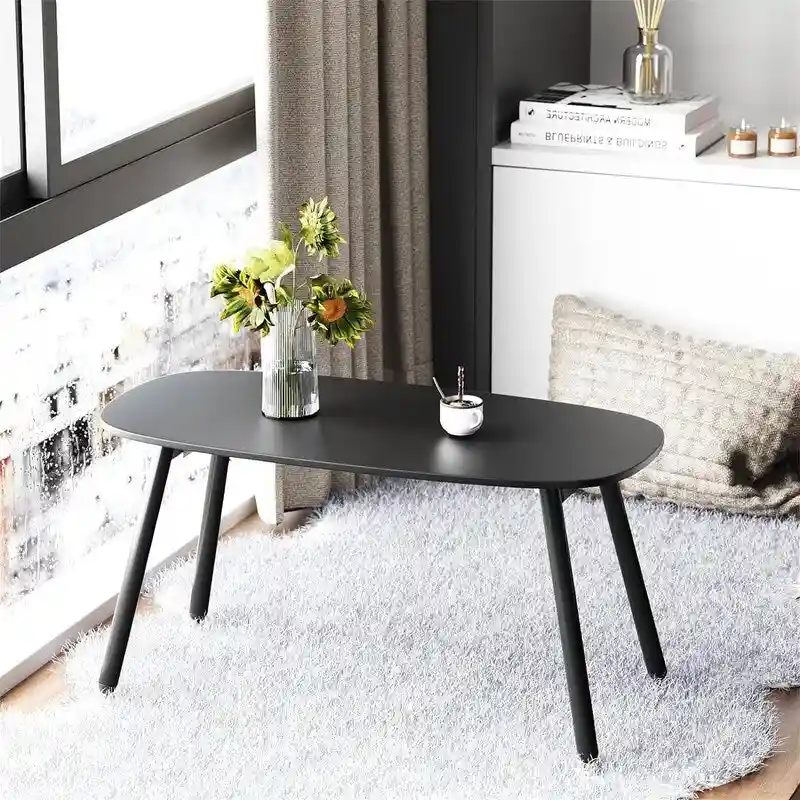 Folding Coffee Table Rustic Farmhouse Coffee Tables - 31.5 D x 15.7 W x 17.7 H