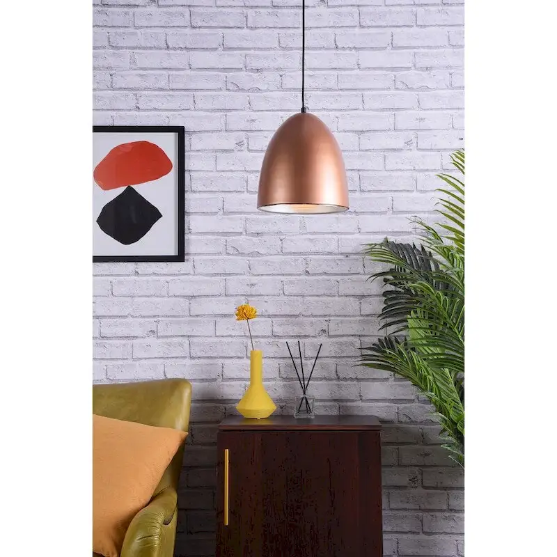 Cirus Collection 1-Light Pendant D9.5in. H10.5in. - 10.5/9.5 - 10.5/9.5