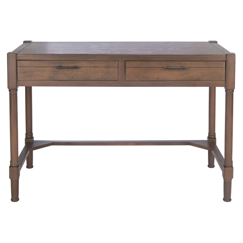 Zennure White Washed Grey Writing Desk